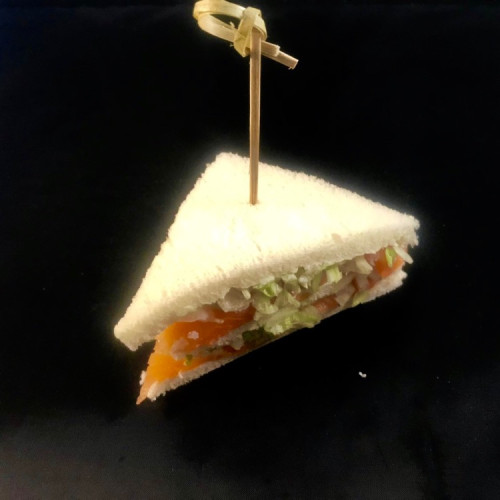 Mini sandwich Noorse zalm